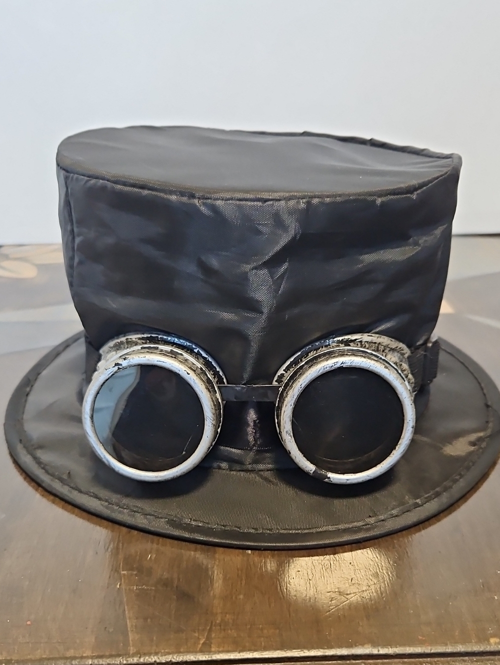 Spirit Halloween Steampunk Trench Coat Costume Set XXL Hat Goggles - Picture 7 of 10